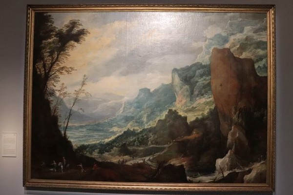 ▲레오폴드 빌헬름 대공(Leopold Wilhelm)이 수집한 그림 ‘산 풍경’이다.