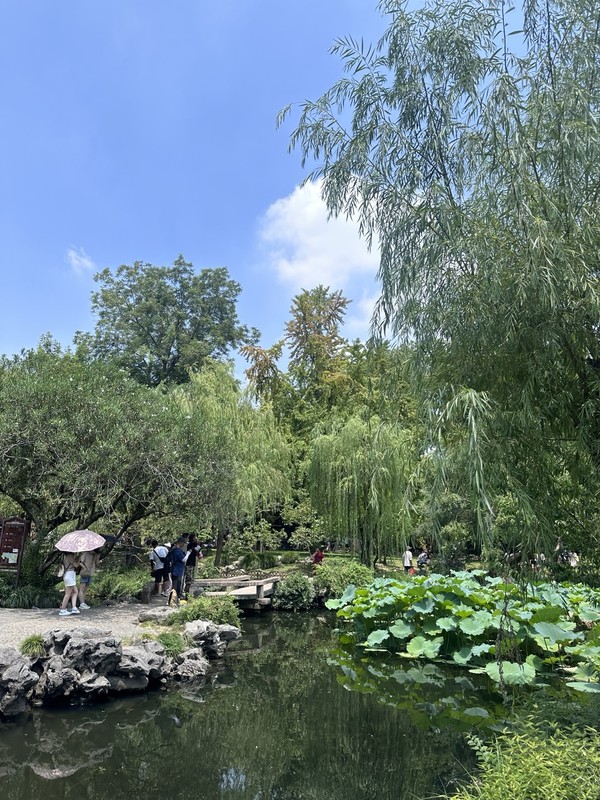 ▲중국 쑤저우의 랜드마크인 졸정원의 풍경이다.