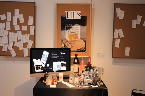 ▲김연재(컴퓨터과학 20) 학우의 작품 ‘당신의 한잔을 위한 이야기, Tales’다.